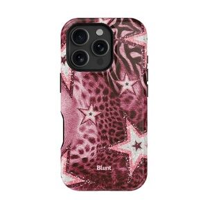 Pink Animal Star Pattern Phone Case